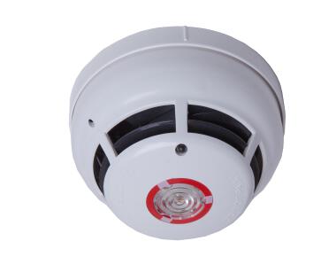 6000PLUS/HT/SL - Interaktywna czujka ciepła + zintegrowany sygnalizator akustyczny, czerwony wskaźnik LED - D+H | 6000PLUS/HT/SL
