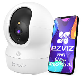 CP1 Pro 4K - Kamera obrotowa Niania WiFi, 8Mpx 4K, Audio, AutoTracking - EZVIZ | CP1 Pro 4K