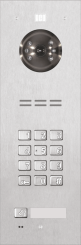 FAM-PRO-1NPZSACC - Panel cyfrowy Familio PRO z 1 przyciskiem, zamkiem szyfrowym, czytnikiem zbliżeniowym, podtynkowy, stal nierdzewna - ACO | FAM-PRO-1NPZSACC