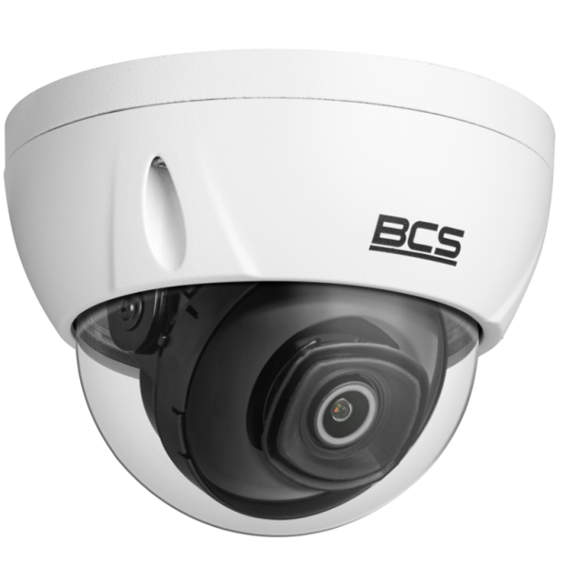 BCS-DMIP3501IR-E-Ai - Kamera kopułkowa IP 5Mpx, 2.8mm, IR50m - BCS Line | BCS-DMIP3501IR-E-Ai