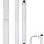 NX-POLE-450-D - Maszt do montażu kamer CCTV, 4,5m, składany - Nixar