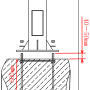 NX-POLE-450-D - Maszt do montażu kamer CCTV, 4,5m, składany - Nixar