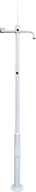 NX-POLE-450-D - Maszt do montażu kamer CCTV, 4.5m, składany - Nixar | NX-POLE-450-D