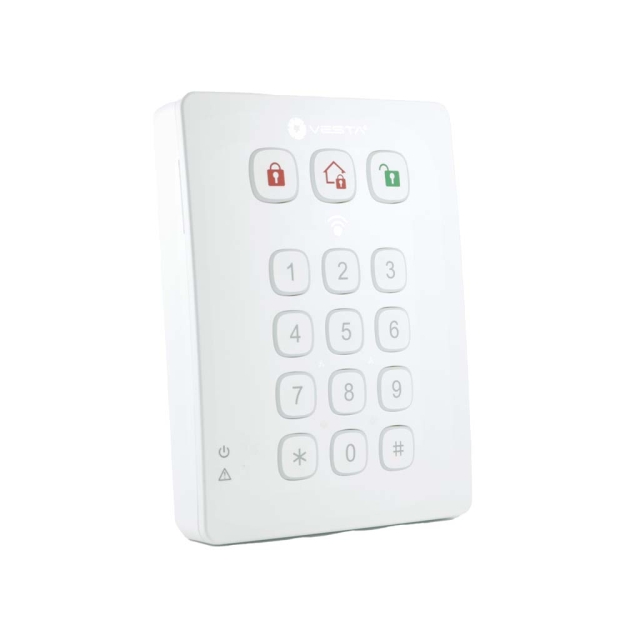 VESTA-011 / KP-39B-F1 - Bezprzewodowa klawiatura do systemu alarmowego – VESTA | VESTA-011 / KP-39B-F1