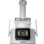 IPC-PTS2649C-3E3Z-4GB20 - Kamera obrotowa IP 3x3MPx, LTE/4G, WizColor, z panelem solarnym - Dahua