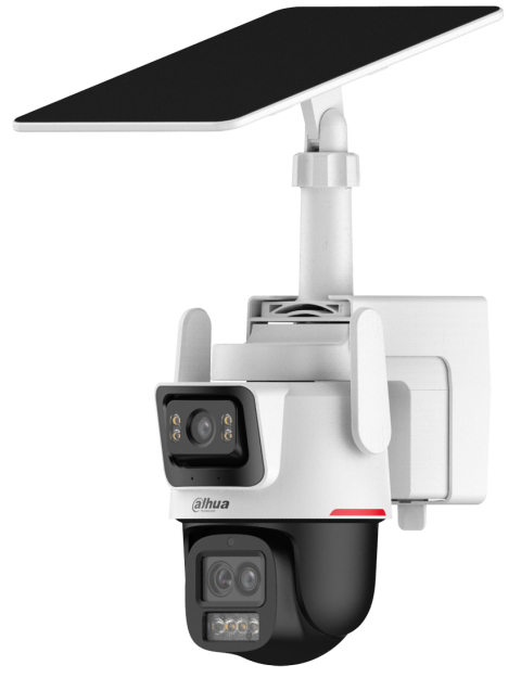 IPC-PTS2649C-3E3Z-4GB20 APOLLO - Kamera obrotowa IP 2x3MPx, LTE/4G, WizColor, z panelem solarnym - Dahua | 6937552400115