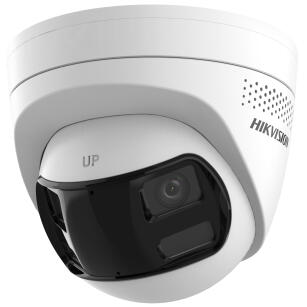 DS-2CD1383G2P-LIUF/SL - Kamera panoramiczna IP 8Mpx, 2x 2mm, Smart Hybrid Light, MD2.0 - Hikvision | 6936422124373