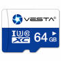 VSD-64 - Karta pamięci microSD 64GB, 100Mb/s - VESTA
