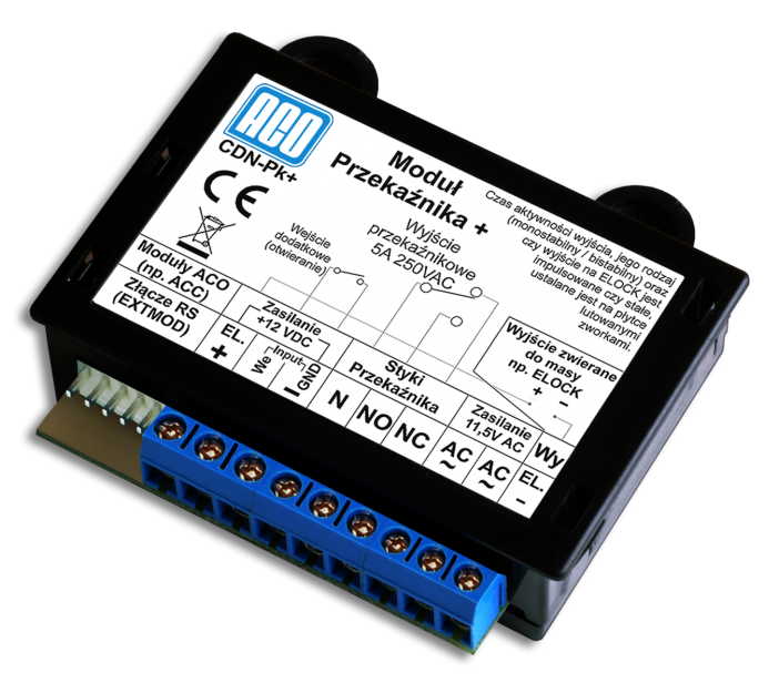 CDN-PK+ -  Moduł przekaźnikowy - ACO | CDN-PK+
