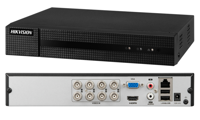 HWD-5108MH - Rejestrator TurboHD 8-kanałowy, do 2Mpx, 5w1, MD 2.0, H.265 - Hikvision Hiwatch | HWD-5108MH