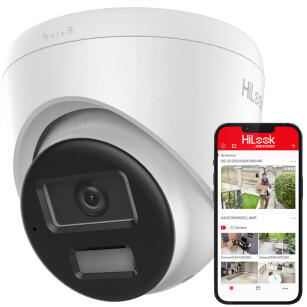 IPC-T260HA-LUF/SL - Kamera kopułkowa IP, 6Mpx, 2.8mm, Smart Hybrid Light 30m - Hilook by Hikvision | 6942160487922