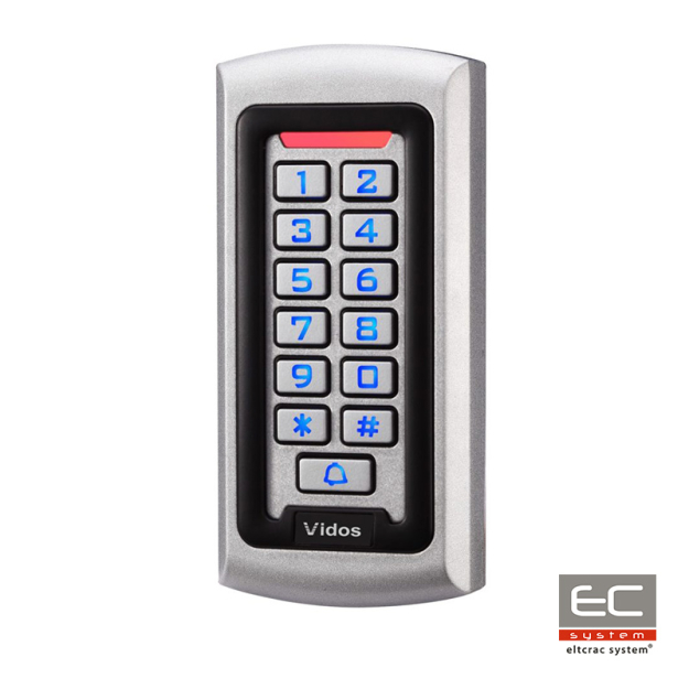 ZS42-1 - Zamek szyfrowy z czytnikiem w standardzie UNIQUE 125 kHz - VIDOS | 5907281203449