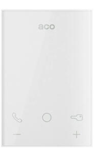 UPRO800 - Odbiornik audio głośnomówiący do systemów domofonowych PRO, dotykowy - ACO | UPRO800