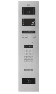 INSPIRO PMR 2S+ - Wideodomofon cyfrowy z zamkiem szyfrowym, czytnik breloków, elektroniczna lista, moduł dla osób niepełnosprawnych - ACO | INSPIRO PMR 2S+