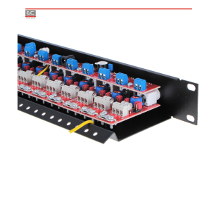 LHD-16R-EXT-FPS - 16-kanałowe zabezpieczenie przeciwprzepięciowe toru video z transformatorem BNC-UTP i dystrybucją zasilania - EWIMAR | 5904041750779
