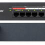 DS-XS06-P - Switch PoE 4+2, niezarządzalny, 35W - Hikvision