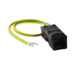 IPP-1-21-HS / AEP1Gb+PoE/S - Zabezpieczenie przeciwprzepięciowe urządzeń Ethernet ze złączami ekranowanymi - Atte | 5902143690368