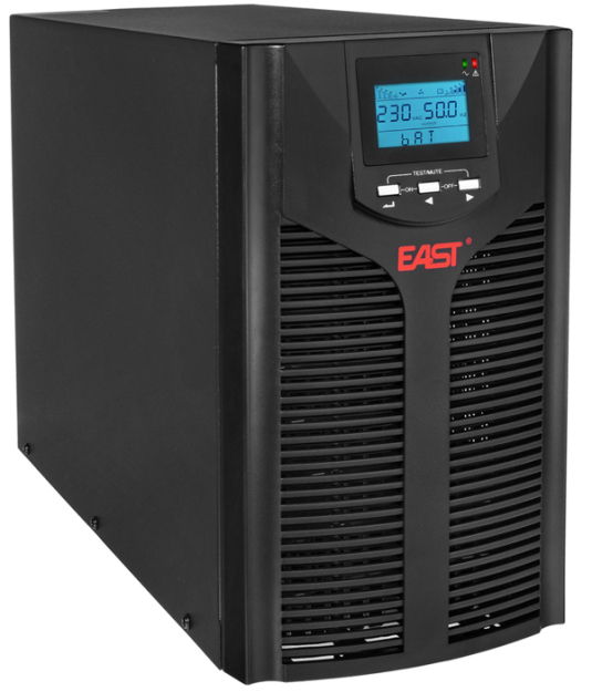 UPS3000-T-ON/H - Zasilacz UPS LCD, 3000VA/2700W, 6A, RS-232, EPO, Online - EAST | 5904194156749
