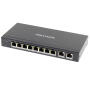 DS-3E0310P-E/M - Switch PoE 8+2, niezarządzalny, 60W - Hikvision | 6941264044413