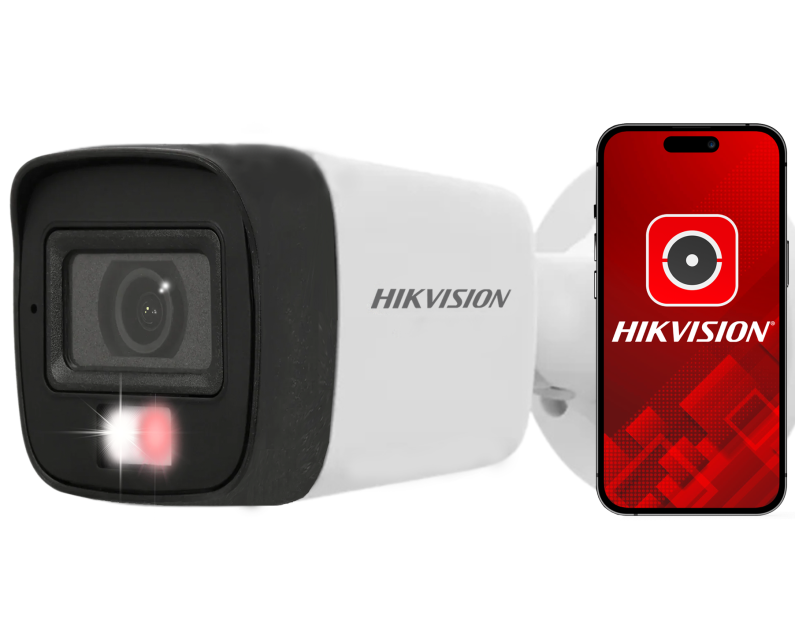 VE-NC140F-LIU - Kamera tubowa IP 4MPx, 2.8mm, Smart Hybrid Light, Mikrofon - Hikvision | VE-NC140F-LIU