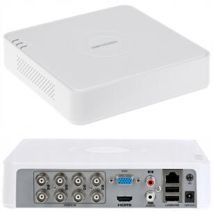 iDS-7108HUHI-M1/S - Rejestrator 8-kanałowy 5w1, do 8Mpx, H.265+, 1x HDD, MD 2.0 - Hikvision | 6931847169459