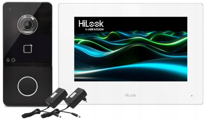 IP-VIS-SLIM-W - Zestaw wideodomofonowy Villa IP, WiFi, Mifare - HiLook by Hikvision | 6942160449272