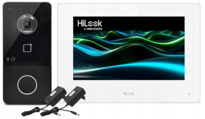 IP-VIS-SLIM-W - Zestaw wideodomofonowy Villa IP, WiFi, Mifare - HiLook by Hikvision | 6942160449272