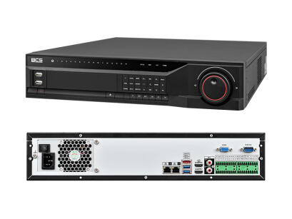 BCS-NVR3208-4K-AI - Rejestrator IP 32-kanałowy, do 16Mpx, 8x HDD, AI - BCS LINE | BCS-NVR3208-4K-AI