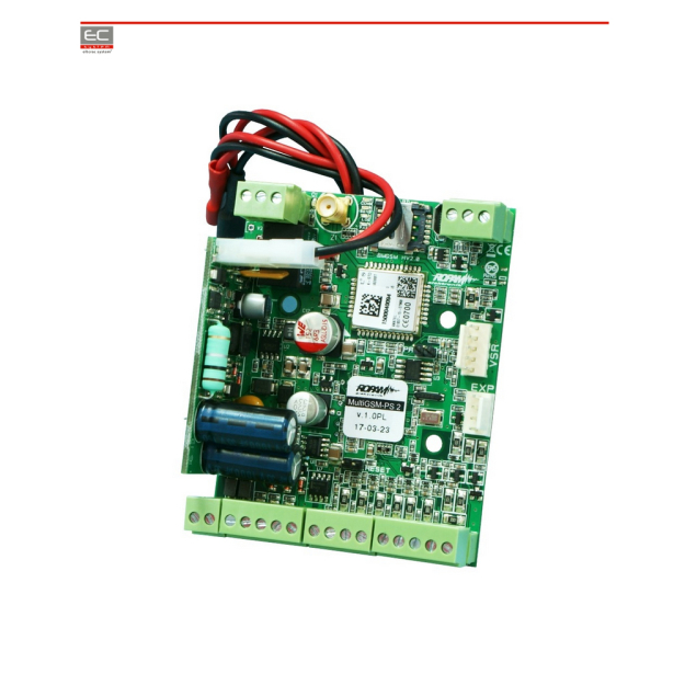 MultiGSM-PS 2 - Moduł powiadomienia i sterowania GSM - Ropam | MultiGSM-PS 2