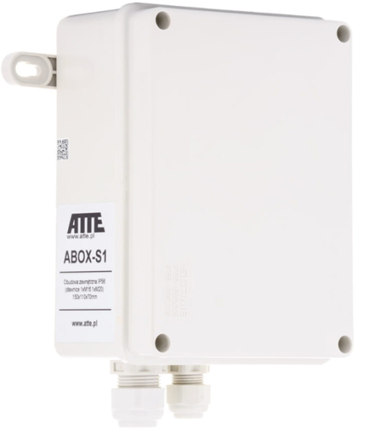 ABOX-S1 - Obudowa zewnętrzna, 150 x 110 x 70 mm, IP56 - Atte | 5902143690610
