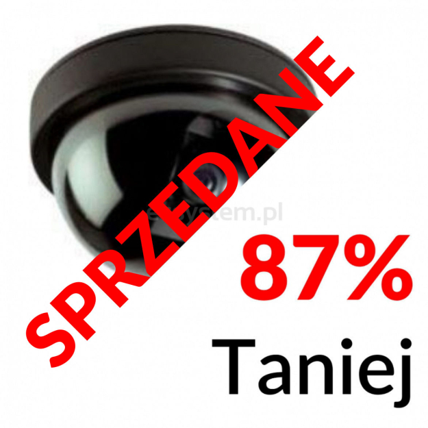 HS-8010 - Kamera kopułkowa 540 linii 3.6mm - Nixar
