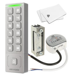 DS-K1T809MX KD2 KIT - Zestaw kontroli dostępu, szyfrator, czytnik Mifare - Hikvision | DS-K1T809MX KD2 KIT