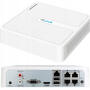 NVR-104H-D/4P-1TB - Rejestrator IP 4-kanałowy z dyskiem 1TB, 4x PoE, do 6Mpx - Hilook by Hikvision | NVR-104H-D/4P-1TB