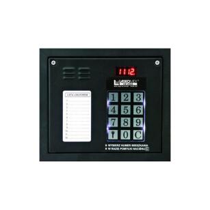 CP-3100NR - Panel zewnętrzny z listą lokatorów i czytnikiem kluczy RFID - Laskomex | CP-3100NR