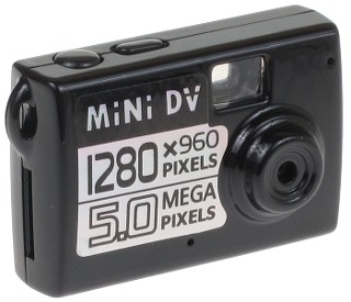 MC-1280 - Rejestrator z kamerą pinhole - Delta