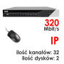 BCS-NVR3202-4K-II - Rejestrator 32-kanałowy 12 Mpix 4K IP - BCS