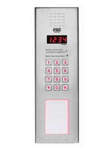 1052/101VD - Cyfrowy panel Matibus Vertical - okno informacyjne - Miwi-Urmet | 1052/101VD