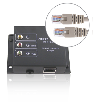 UT-4 Interfejs RS232/RS485/RS422-Ethernet - Roger | UT-4