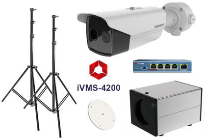 System pomiaru temperatury ciała + BlackBody - Hikvision | Hik + BB vs. COVID