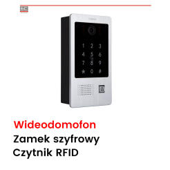 S20DA - Wideodomofon jednorodzinny z zamkiem szyfrowym i czytnikiem RFID - VIDOS | 8421715684217