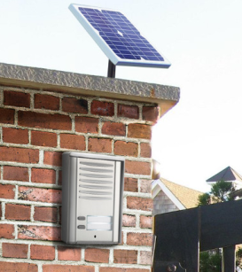 UP200-GSM-RD Solar - Jednorodzinny domofon GSM zasilany solarni