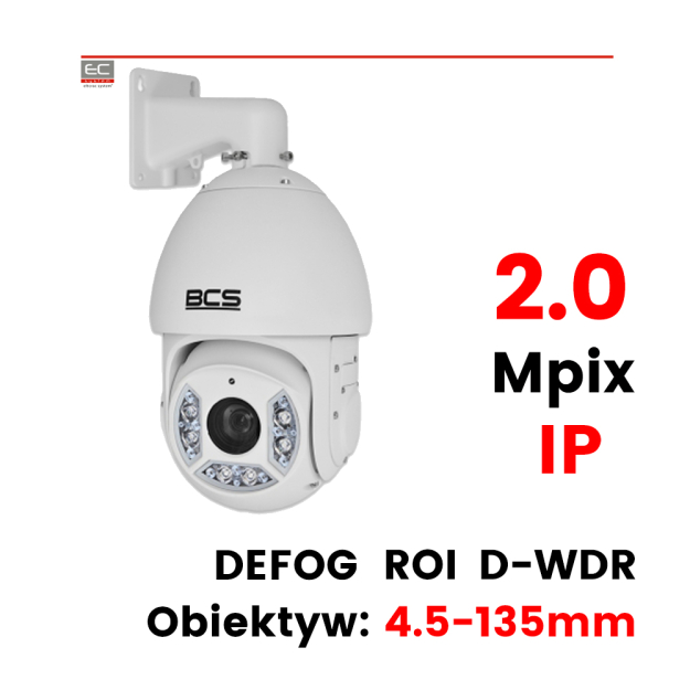 BCS-SDIP5230-III - Kamera szybkoobrotowa 4 Mpx, 4.5-135mm, 30x zoom, D-WDR, Defog - BCS LINE