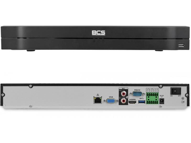BCS-L-NVR3202-A-4K - Rejestrator IP 32- kanałowy, do 32Mpx, 2x HDD, Ai - BCS LINE | 5904890709232