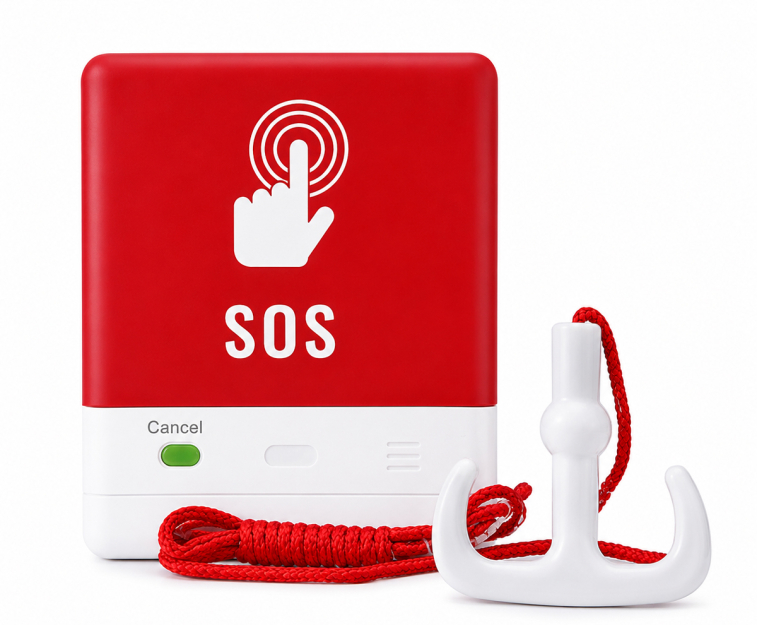 KAL-ST2 / GEN-ST2 - Bezprzewodowy alarm SOS ze sznurkiem - KALER | GEN-ST2