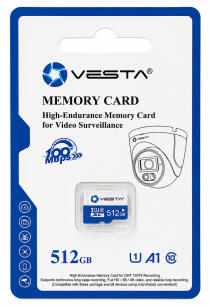 VSD-512 - Karta pamięci microSD 512GB, 100Mb/s - VESTA | VSD-512