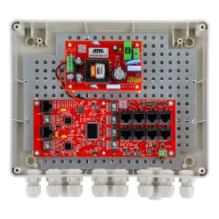 IP-8-20-L2 - Switch PoE 10 portów (8xPoE + 2 Uplink) - ATTE | IP-8-20-L2