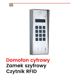 CD-2600R - domofon cyfrowy z czytnikiem RFID - LASKOMEX | CD-2600R
