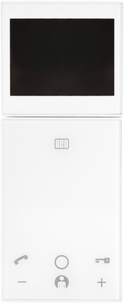 MP800 3,5” - Monitor kolorowy cyfrowy 3,5”, głośnomówiący, do systemów wideodomofonowych - ACO | MP800 3,5”
