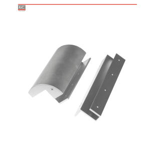 BK-600GZ2 - Uchwyt montażowy do witryn szklanych do zwory EL-600TSL, EL-600SL, EL-600DSL - SCOT | BK-600GZ2