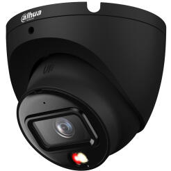 IPC-HDW1639T-A-IL-0280B-S6 BLACK - Kamera kopułkowa IP, 6Mpx, 2.8mm, Smart Dual Light, Mikrofon - Dahua | IPC-HDW1639T-A-IL-0280B-S6 BLACK